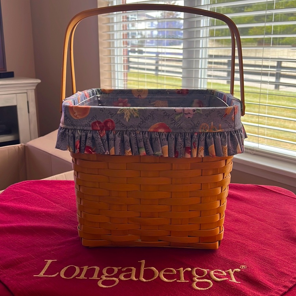 Longaberger Grandma Bonnie’s Two Pie Basket
